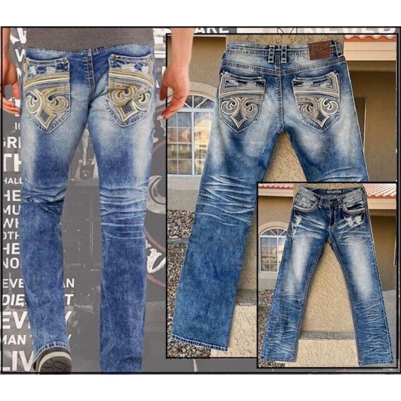 Affliction Other - AFFLICTION Mens Slim BLAKE Stretch Jeans Size 32W X 34L Sold Out